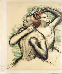 Zwei Tänzer, ca. 1897