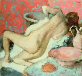 Frau beim Abtrocknen, 1896