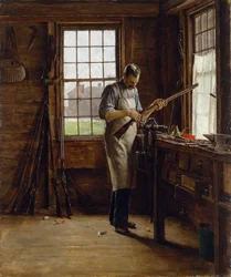 Die Büchsenmacherwerkstatt, ca. 1890-95