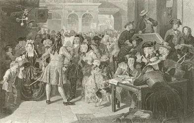 Die Südseeblase, London