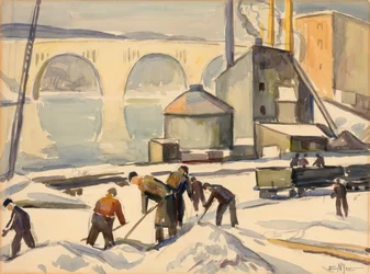 C.W.A. Arbeiter an der Key Bridge, n.d.