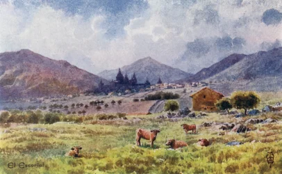 Nordspanien: Escorial, von Osten