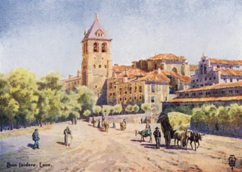 Nordspanien: Leon, Kirche von San Isidoro