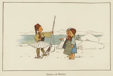 Griechenland, ein Krieger