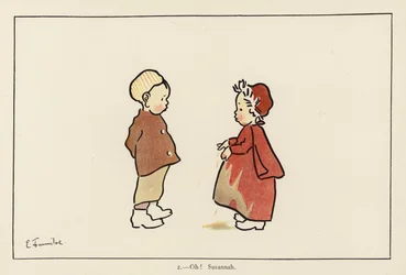 Oh! Susannah (Farblithografie)