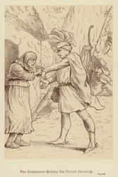 Der Summoner stellt seine ungerechten Forderungen