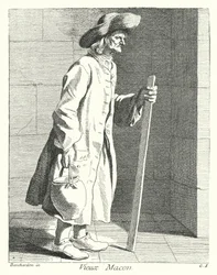 Alter Maurer (Gravur)