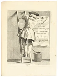 Der Plakatierer, ca. 1737-1746