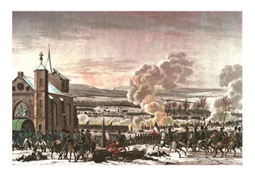 Die Schlacht bei Eylau, 9. Februar 1807, ca. 1850