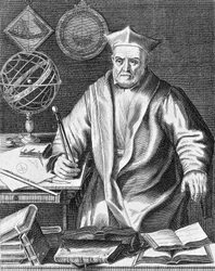 Christopher Clavius (1537-1612) bayerischer Astronom und Mathematiker, Gravur