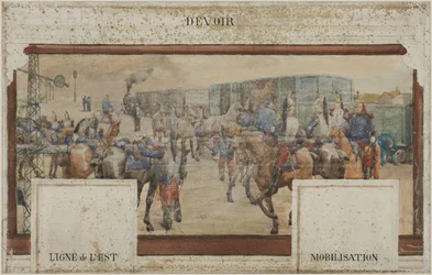 Skizze für das Rathaus von Nogent-sur-Marne: Pflicht: Ligne de l