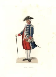 Graf von Vergennes, Hauptmann der Gardes de la Porte du Roi, Frankreich