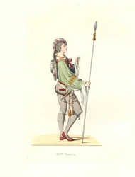Flämischer Militärdiener