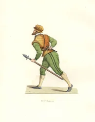 Jäger zur Zeit von Karl IX. von Frankreich