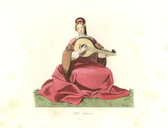 Adlige Frau, England