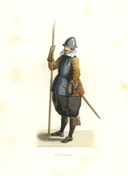 Pikenier, Französisch-Flandern