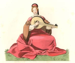Frau des englischen Adels