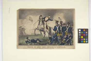 Tod von Adjt. Genl. George S. Lincoln