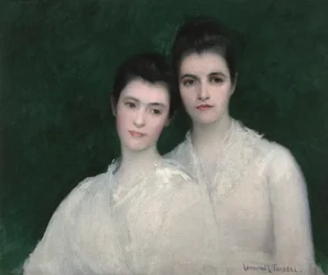 Emeline und Josephine Tarbell, ca. 1905