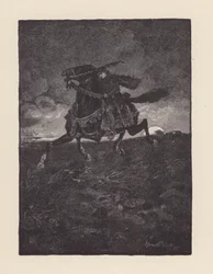 Illustration zu Die Nacht von St. Agnes von John Keats