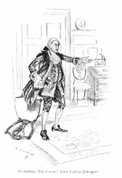 Illustration für Sheridans Die Rivalen