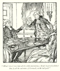 Illustration für Der Pfarrer von Wakefield von Oliver Goldsmith