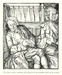 Illustration für Der Pfarrer von Wakefield von Oliver Goldsmith