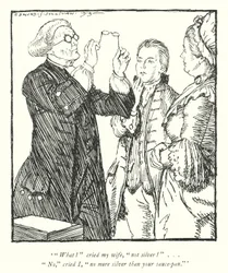 Illustration für Der Pfarrer von Wakefield von Oliver Goldsmith