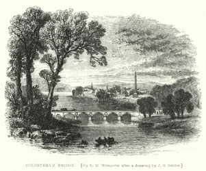 Coldstream-Brücke (Stich)