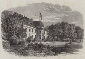 Bernstorff-Palast, die Landresidenz von Prinz Christian von Dänemark