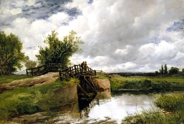 Schwarze Brücke an der Ouse, 1891