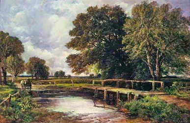 Die Furt, 1890