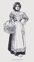 Böhmisches Paris: Das Wäschemädchen