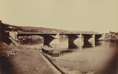 Die Brücke von La Mulatière