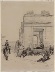 Ruhende Soldaten, 1878