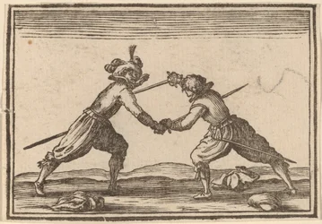 Duell mit Schwertern