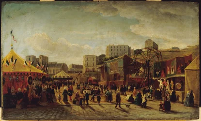 Jahrmarkt, Place Saint-Pierre, Montmartre