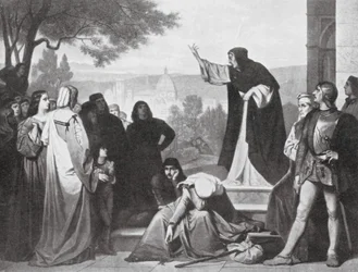 Savonarola predigt