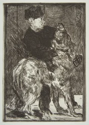 Junge und Hund (1862)