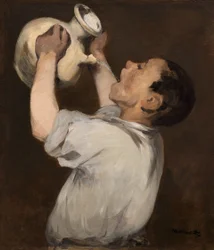Junge mit Krug (La Régalade)