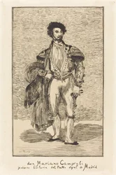 Don Mariano Camprubi Le Bailarin, 1862