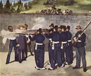 Die Hinrichtung von Kaiser Maximilian von Mexiko, 19. Juni 1867