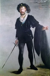Jean Baptiste Faure (1830-1914) als Hamlet, 1877