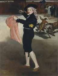 Mademoiselle V. . . im Kostüm eines Espada, 1862