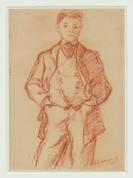 Porträt von Léon Koëlla-Leenhoff
