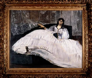 Porträt von Jeanne Duval, Geliebte von Baudelaire