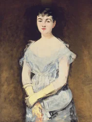 Porträt von Mademoiselle Isabelle Lemonnier