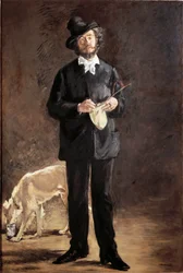 Porträt des Dichters, Malers und Bildhauers Gilbert-Marcellin Desboutin