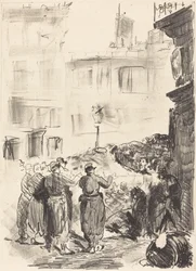 Die Barrikade, 1871