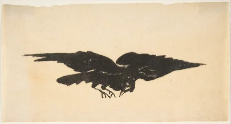 Der fliegende Rabe, Ex Libris für Der Rabe von Edgar Allan Poe